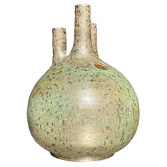 Jarrón con tallo Vintage Boho Studio Pottery