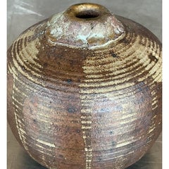 Vintage Boho Studio Pottery Vase