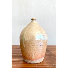 Vintage Boho Studio Pottery Vase