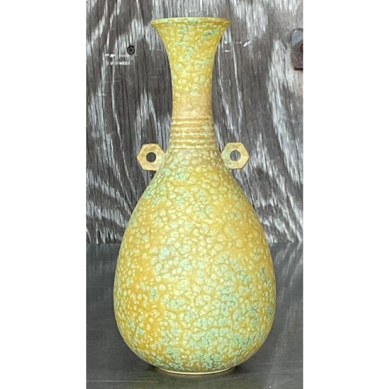Vaso vintage in studio Pottery In condizioni buone in vendita a West Palm Beach, FL