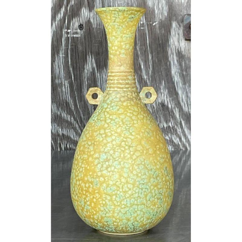 XX secolo Vaso vintage in studio Pottery in vendita