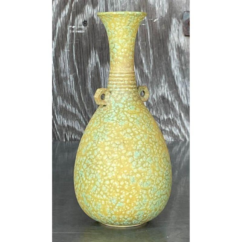 Ceramica Vaso vintage in studio Pottery in vendita