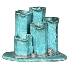 Vintage Boho Studio Pottery Vase