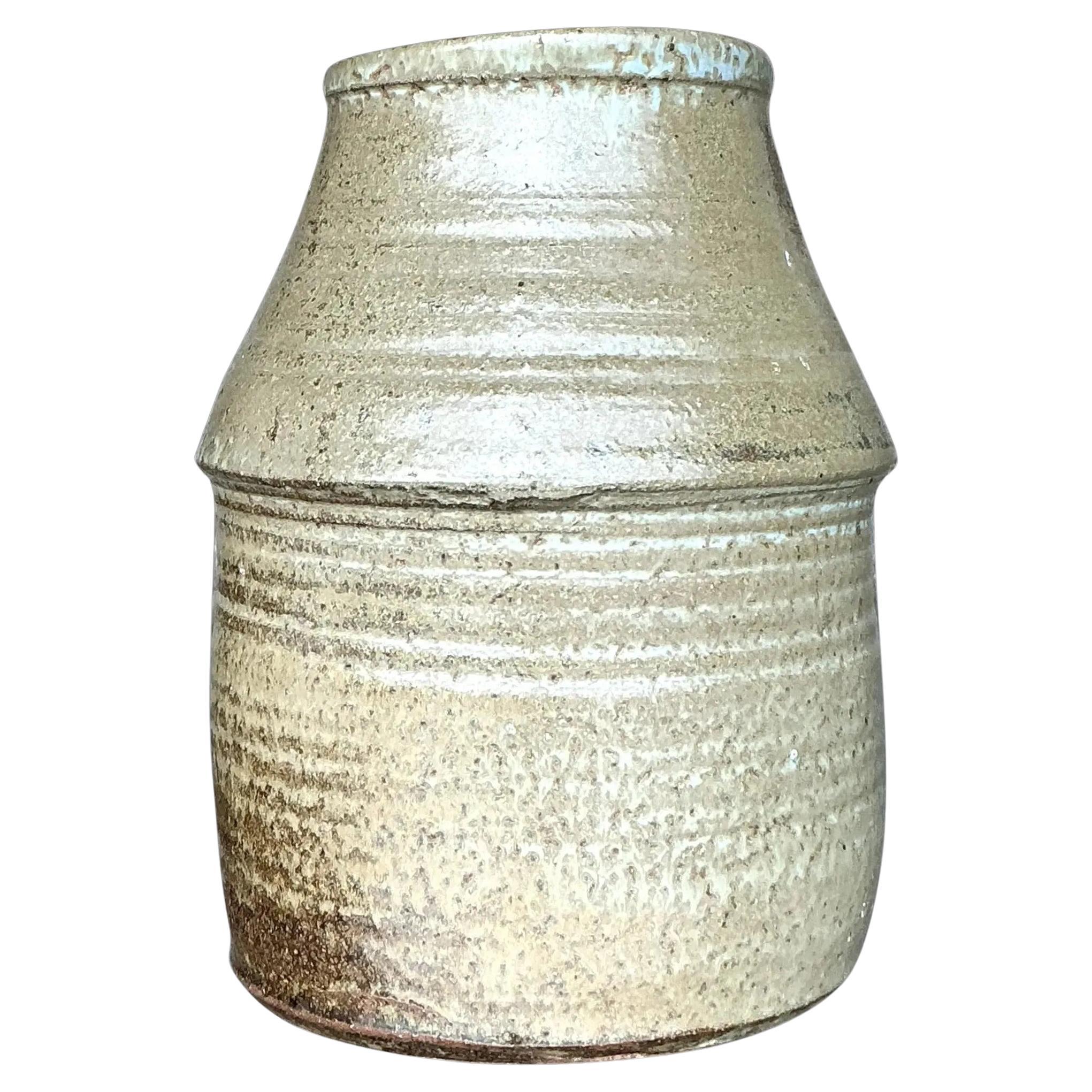 Vintage Boho Studio Pottery Vase