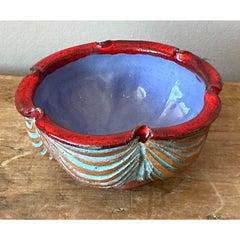 Vintage Boho Swag Studio Pottery Bowl