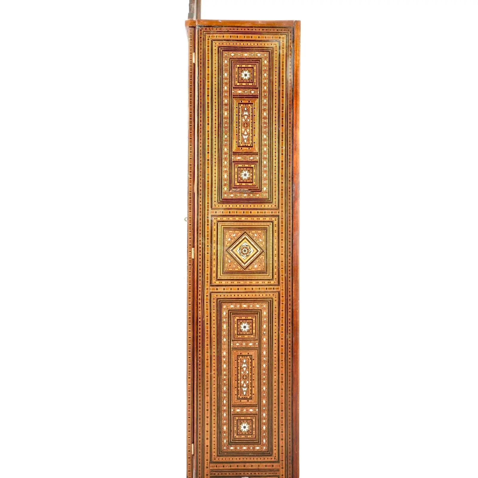 Vintage Boho Syrian Inlay Cabinet 1