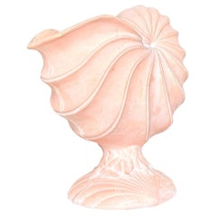 Vintage Boho Terra Cotta Nautilus Pflanzer