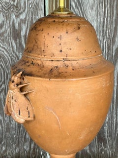 Vintage Boho Terracotta Fly Lamp