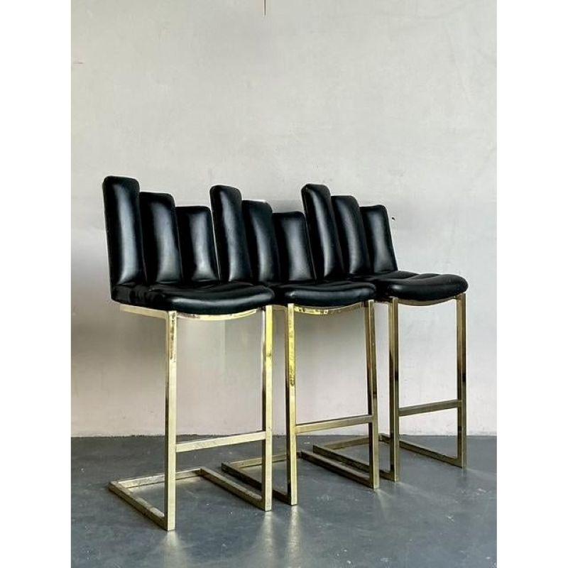 Juego de 5 barras secas de cuerno teselado boho vintage en venta 3