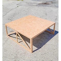 Vintage Boho Tessellated Stone Coffee Table