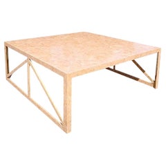 Vintage Boho Tessellated Stone Coffee Table