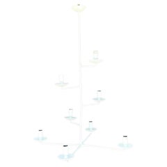 Vintage Boho Textured Stepped Chandelier