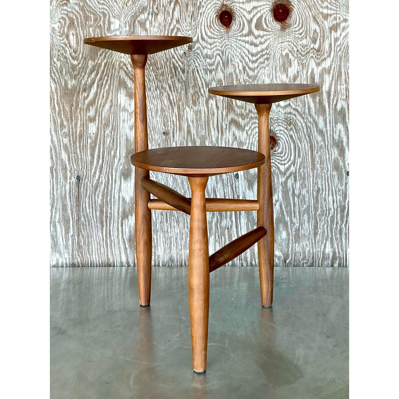 Mesa auxiliar Boho Vintage Madera en venta