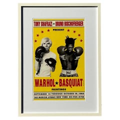 Vintage Boho Tony Shafrazi Gallery Poster 2nd Printing
