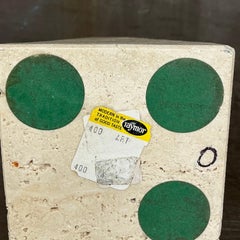 Vintage Boho Travertine Obelisk for Raymor