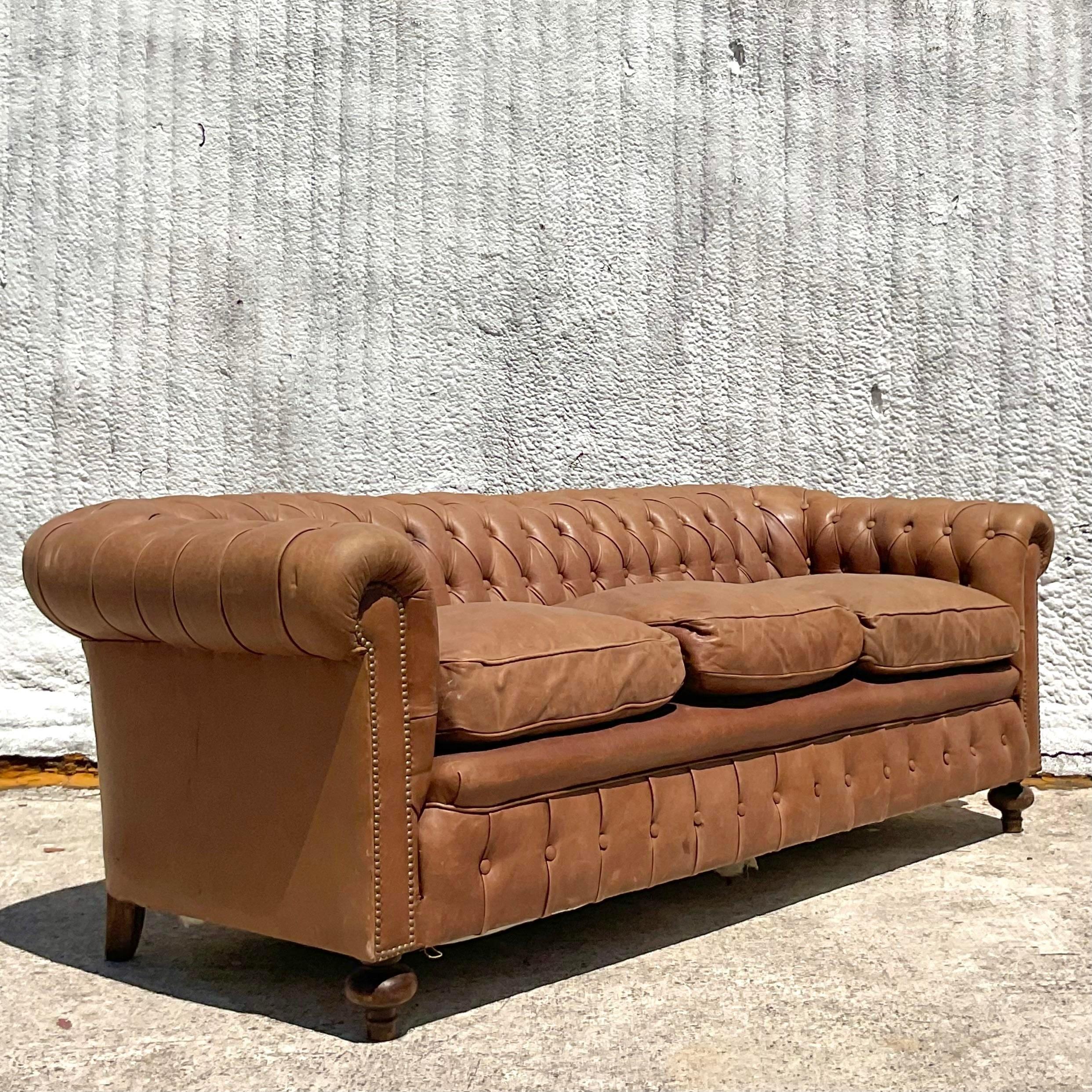 vintage boho couch