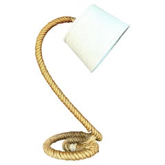 Vintage Boho Twisted Rope Desk Lamp