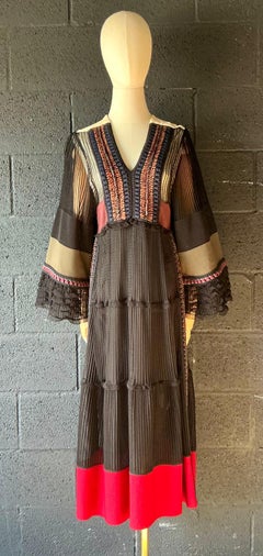 Vintage Boho Valentino Dress