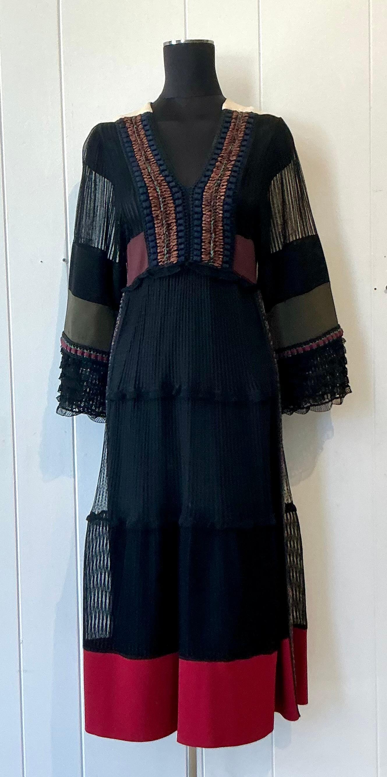 Women's Vintage Boho Valentino Dress For Sale