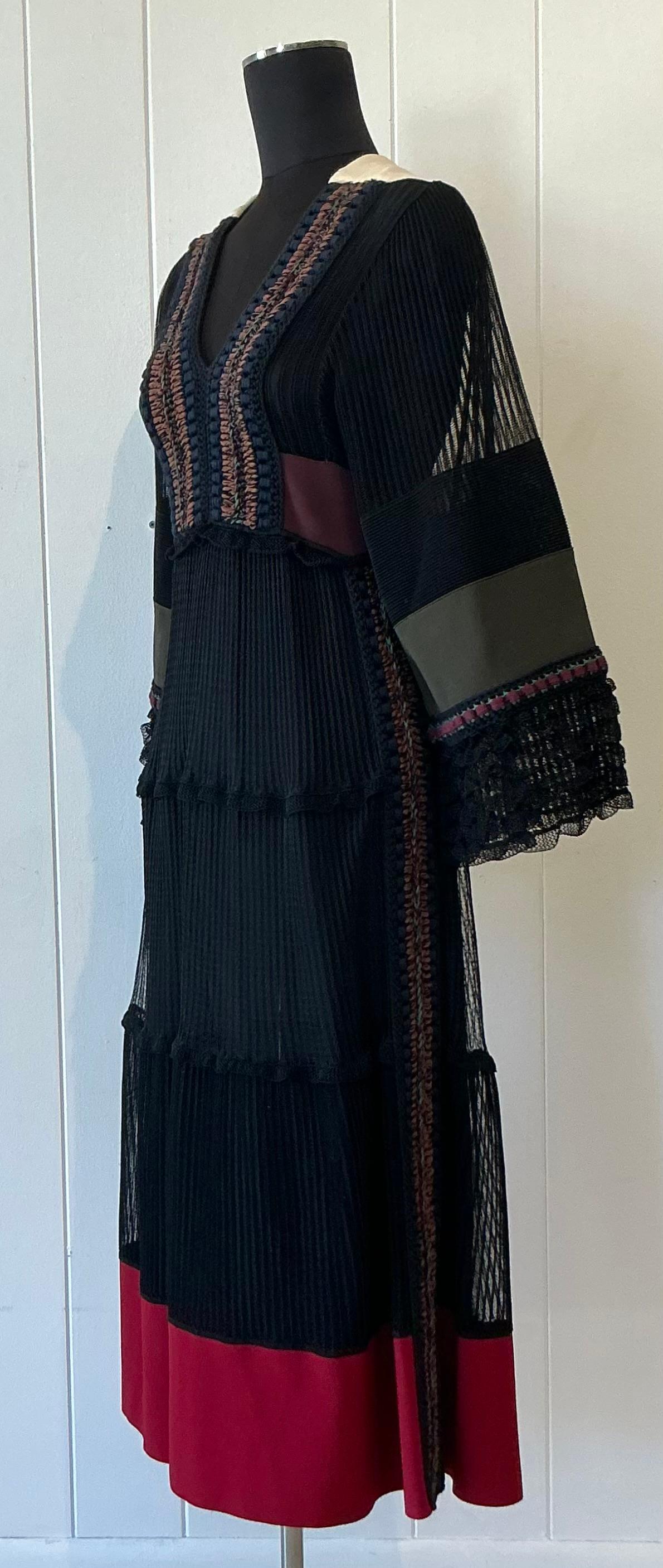 Vintage Boho Valentino Dress For Sale 1