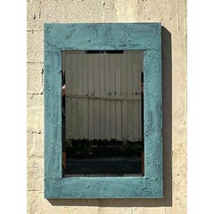 Vintage Boho Verdigris Mirror