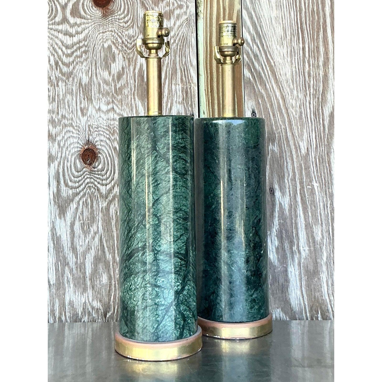 Elevate your interior with this distinguished pair of Vintage Visual Comfort 