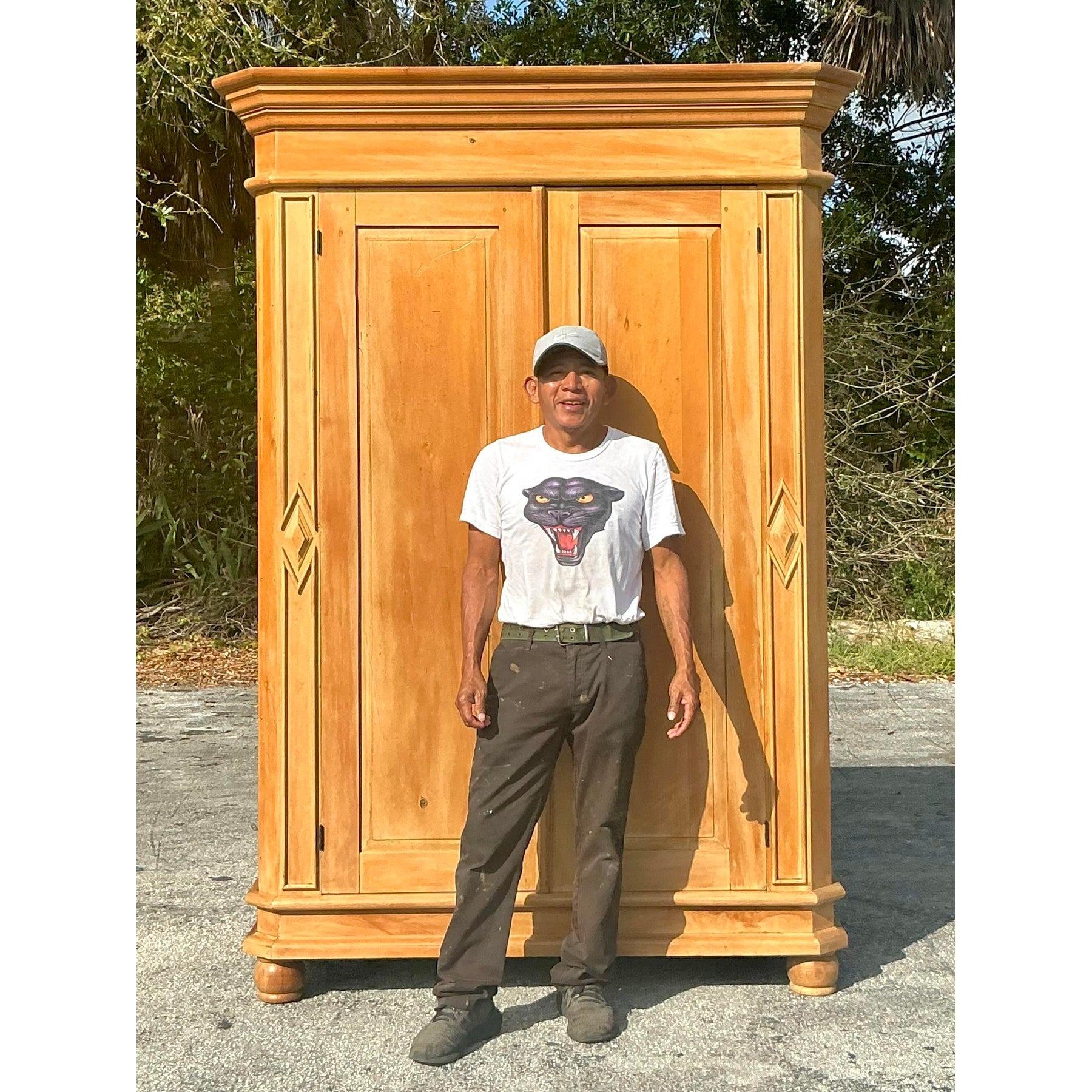 Armoire in pino lavato Vintage By in vendita 4