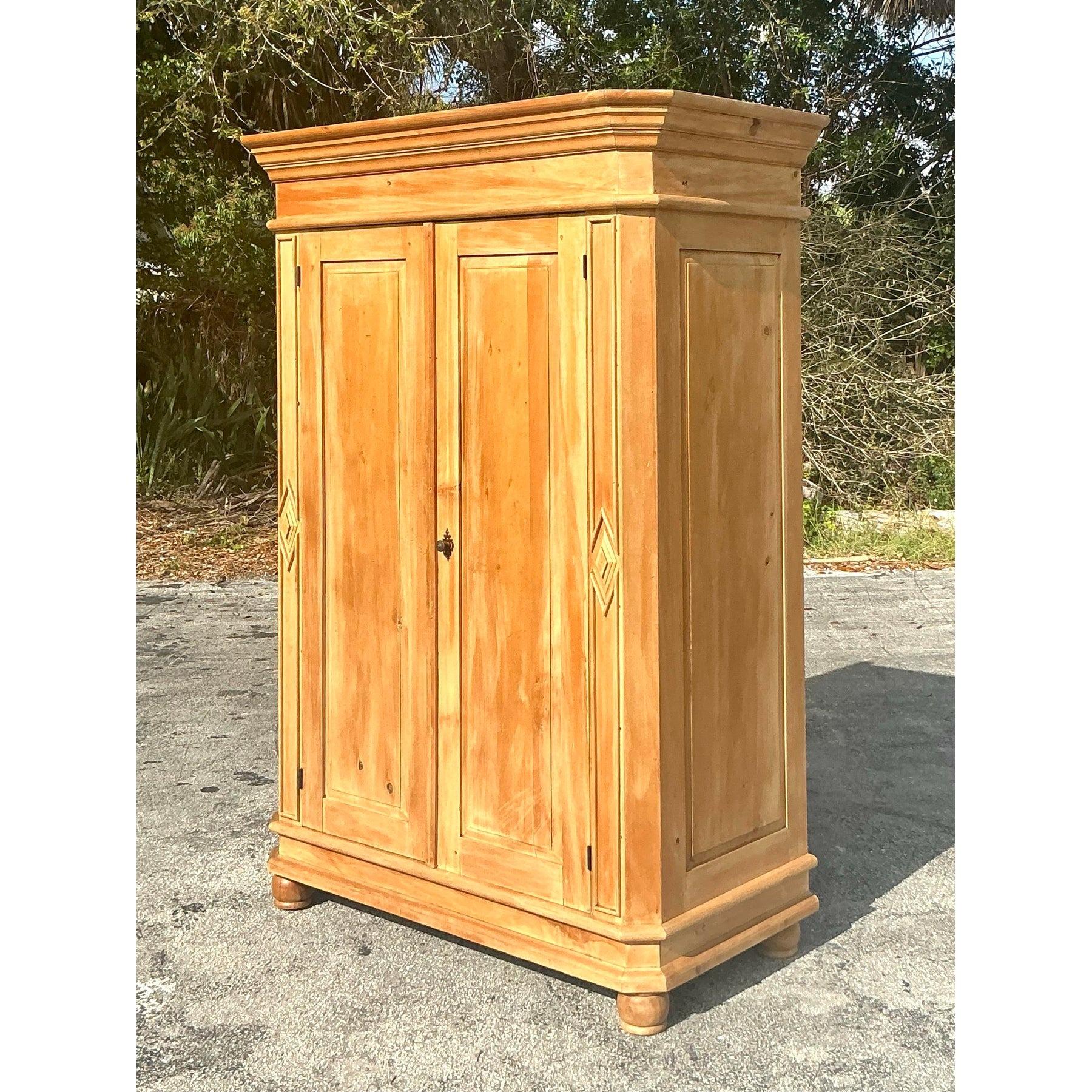 Armoire in pino lavato Vintage By in vendita 2