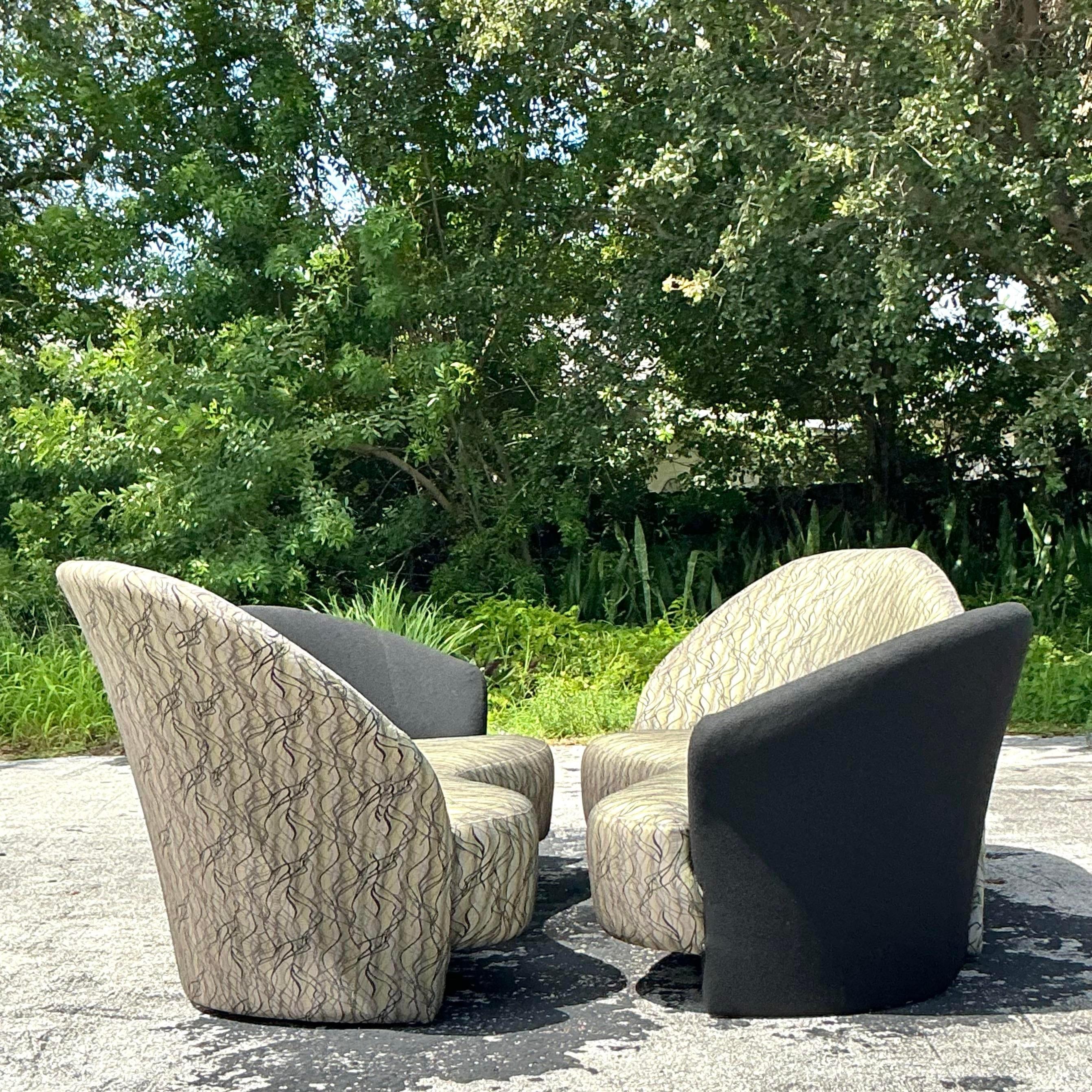 Boho Weiman pour Preview Biomorphic Sofa Bon état - En vente à west palm beach, FL