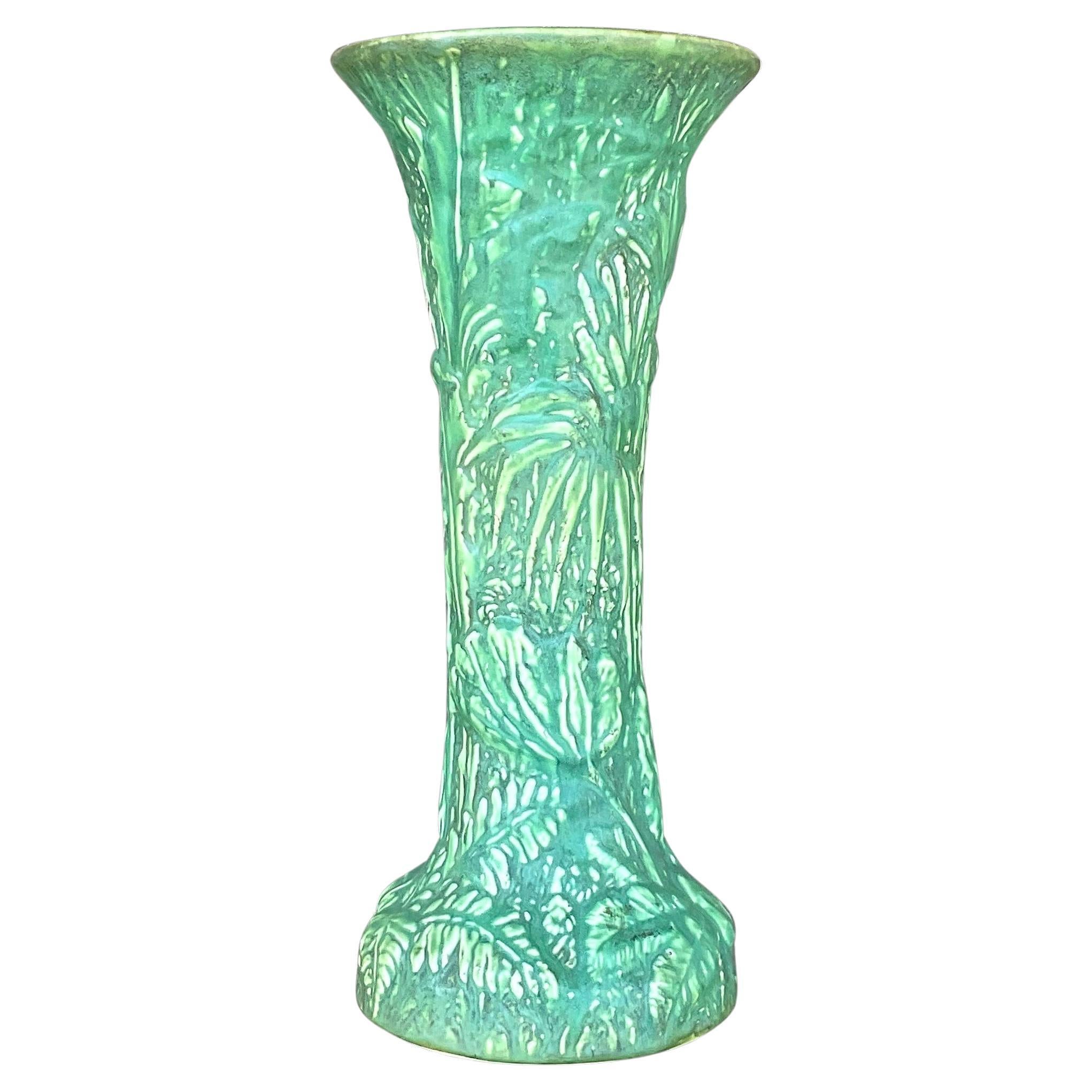 Grand vase vintage Boho Weller Pottery en vente