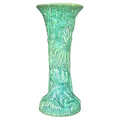 Vintage Boho Weller Pottery Tall Vase