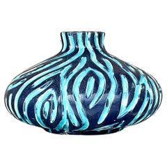 Vintage Boho Wiggles Pottery Vase