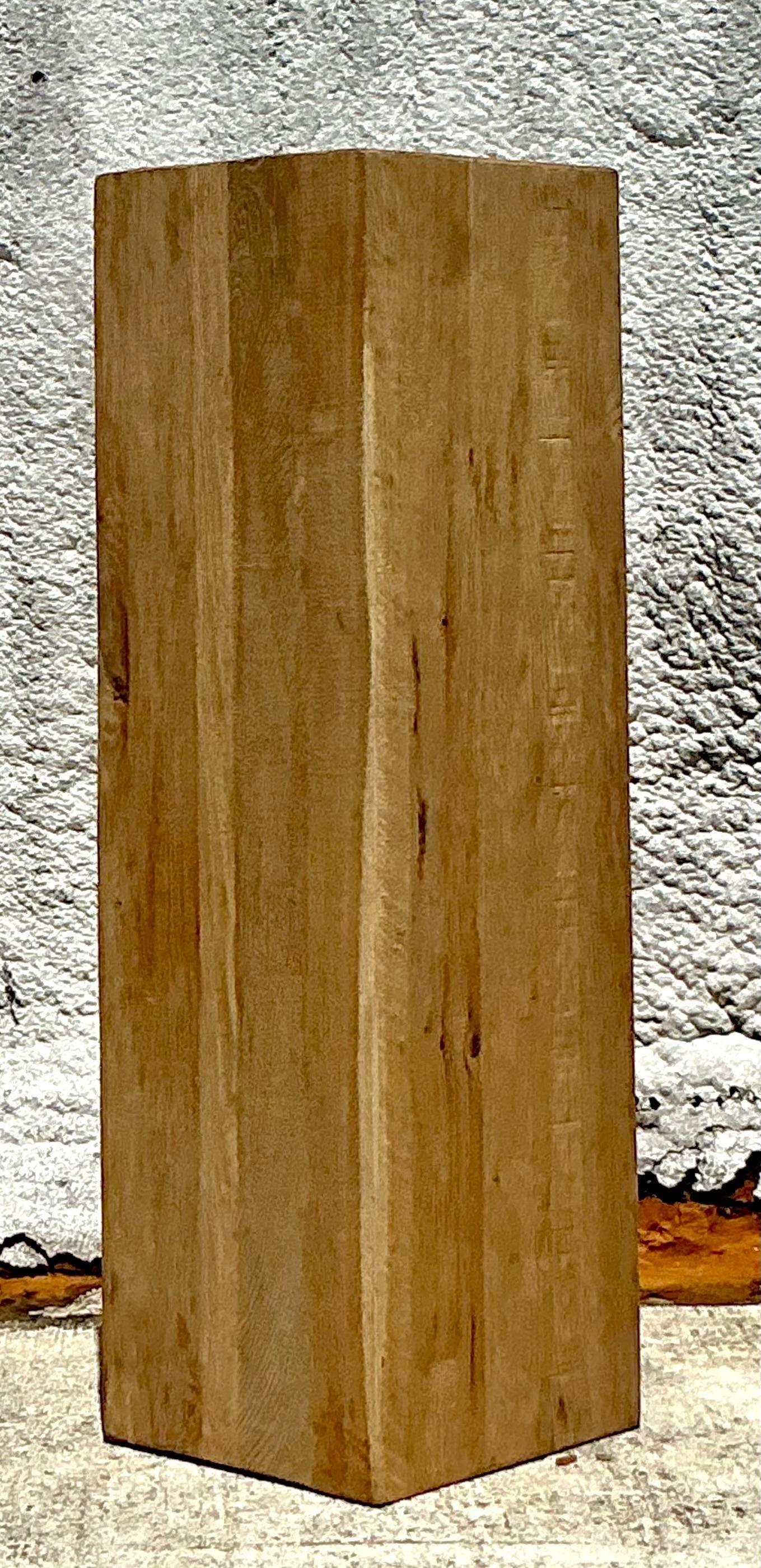 Americano Piedistallo con venature Wood Vintage By in vendita