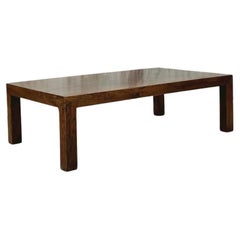 Mesa de centro cuadrada Vintage Boho Wood