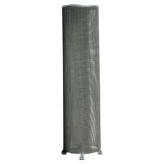 Vintage Boho Woven Metal Pedestal