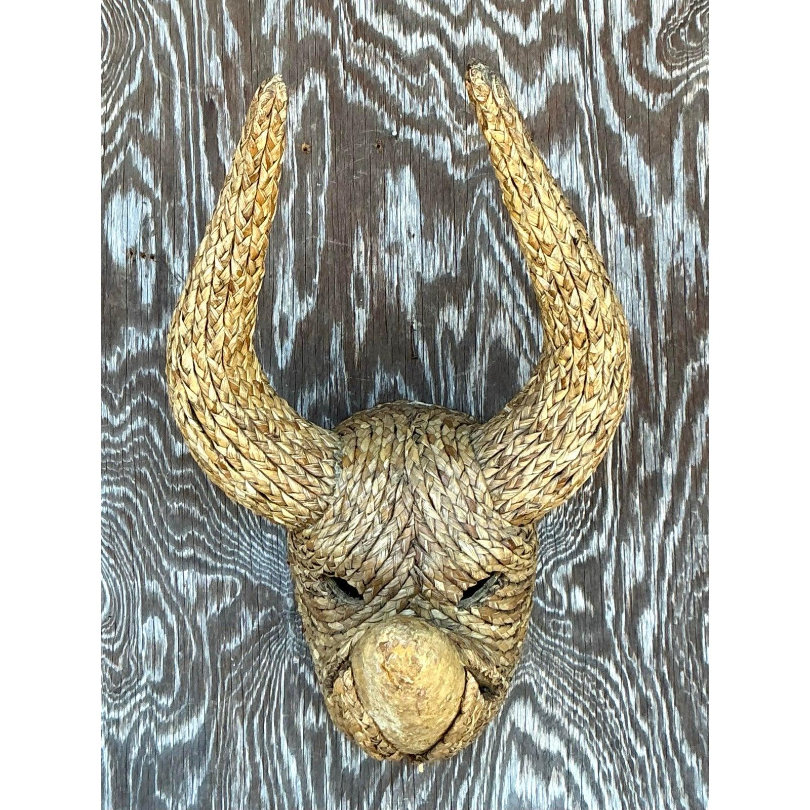 Fibra naturale Vintage By in rattan intrecciato in vendita