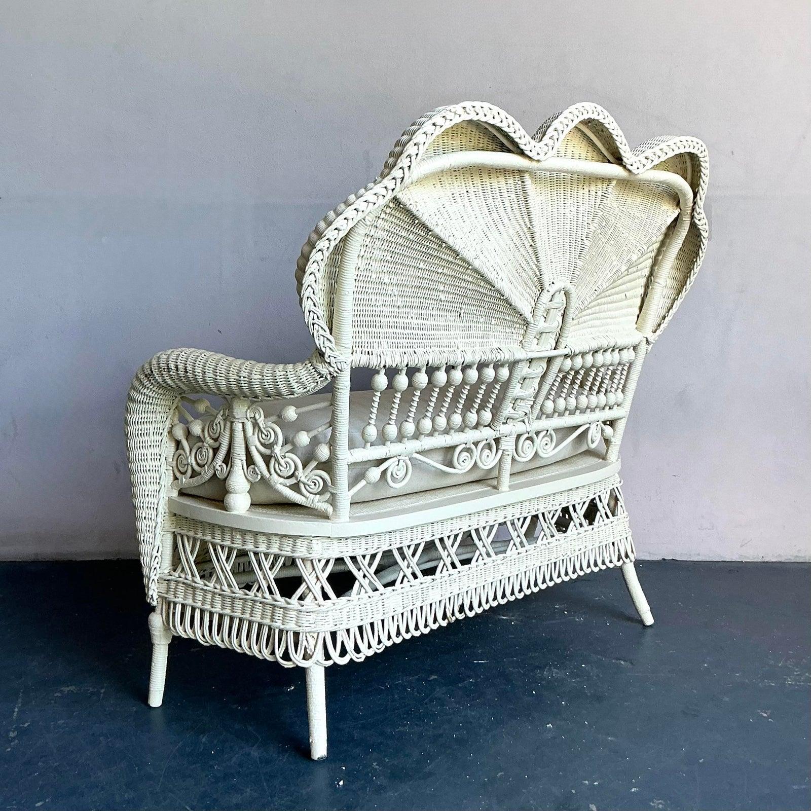 Tessuto Lovanie in rattan intrecciato Vintage By in vendita