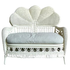 Lovanie in rattan intrecciato Vintage By