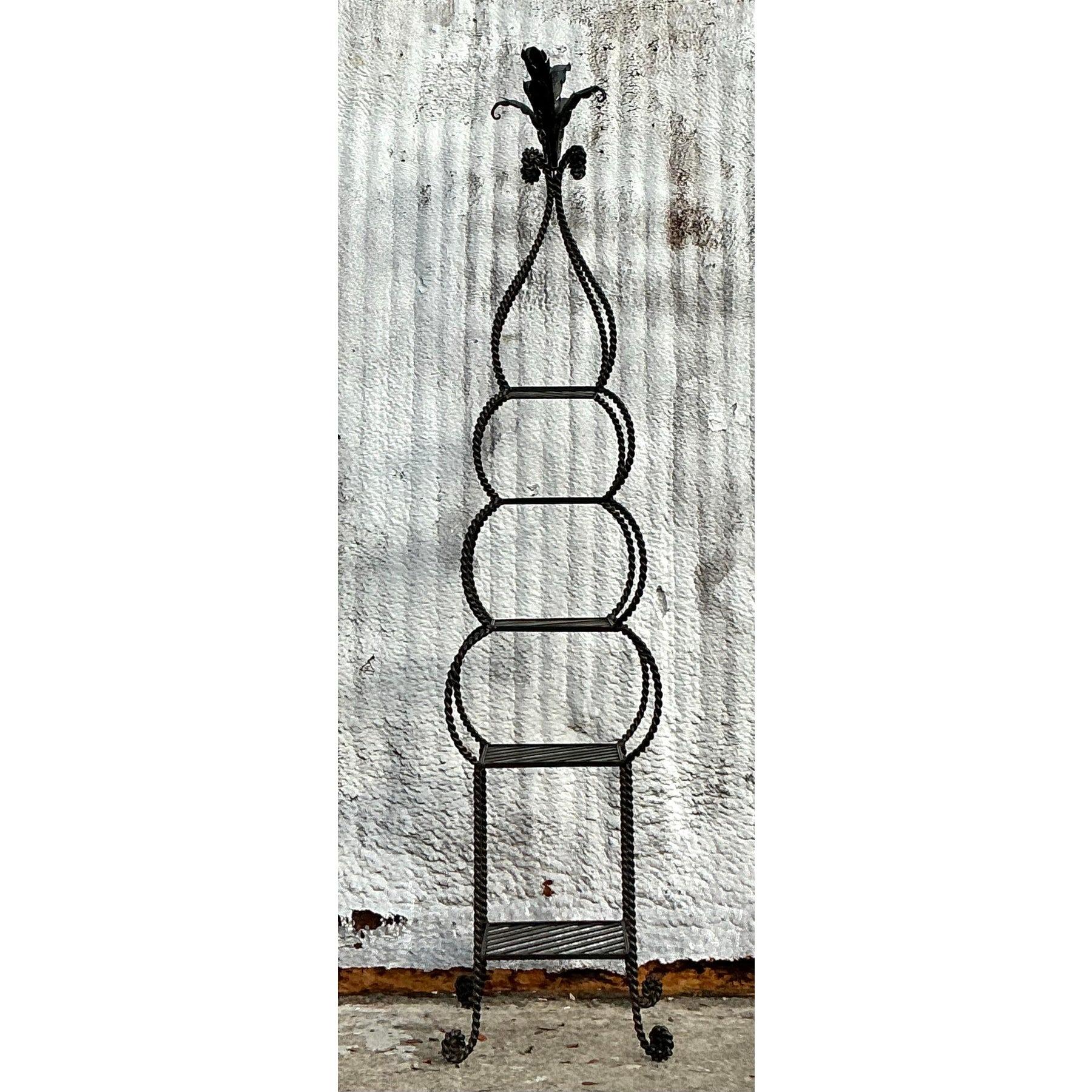 Ferro battuto Etagere in ferro battuto Vintage By in vendita
