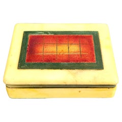 Cajas decorativas modernas de mediados de siglo