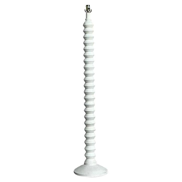 Vintage Boho Zig Zag Stehlampe im Angebot