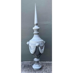 Vintage Boho Zinc Architectural Spire
