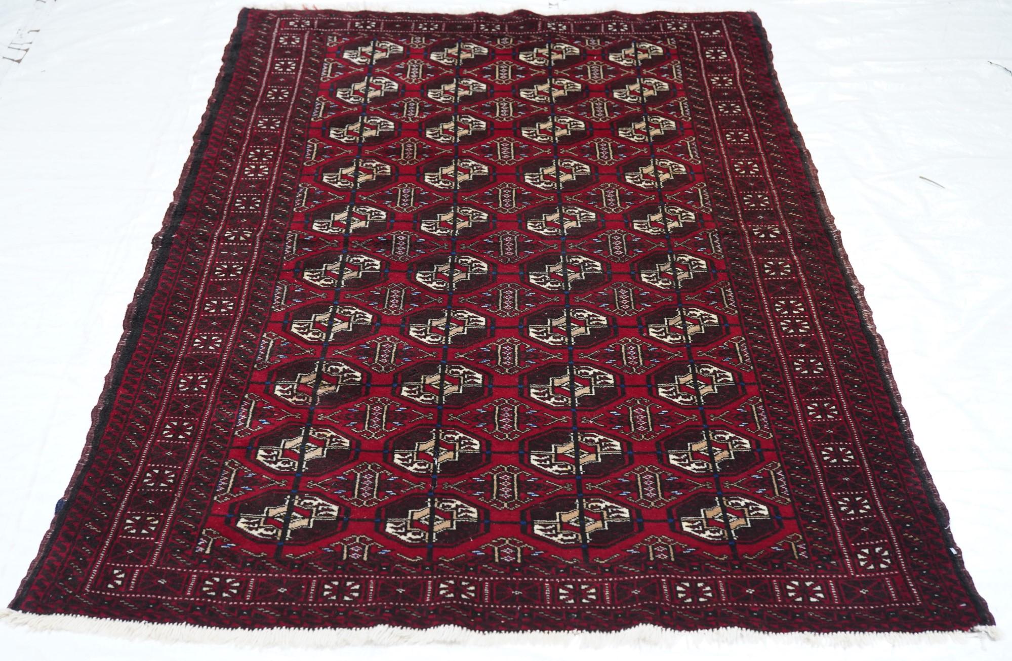 Vintage Bokara Rug For Sale 2