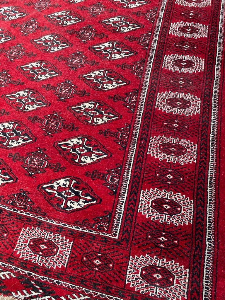 Vintage Bokhara Afghan Rug For Sale at 1stdibs