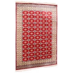 Tapis Bokhara vintage en laine fabriqué en Grèce