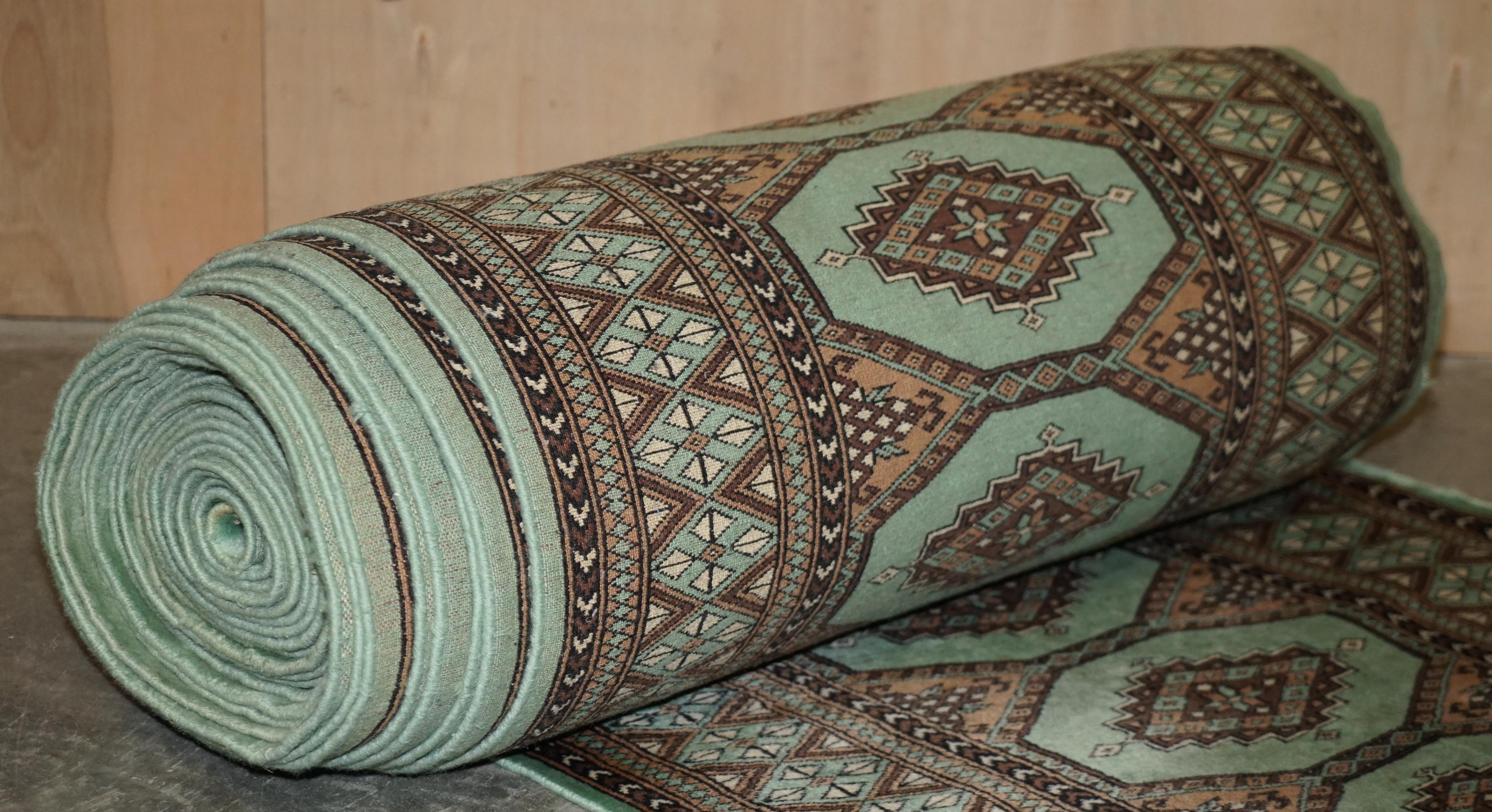 Uzbek Vintage Bokhara Kilim Huge 22 Meter Long Runner Hallway Rug Carpet Must See Pic For Sale