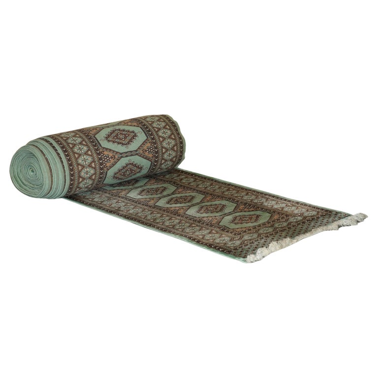 Vintage Bokhara Kilim Huge 22 Meter Long Runner Hallway Rug Carpet Must