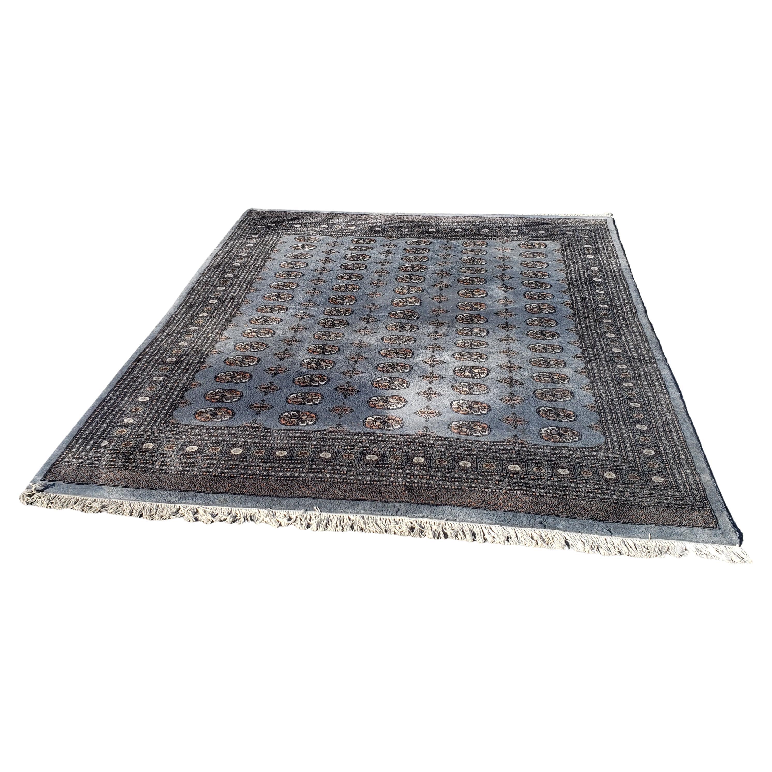 Tapis en laine persane Bokhara pakistanaise vintage, circa 1940 