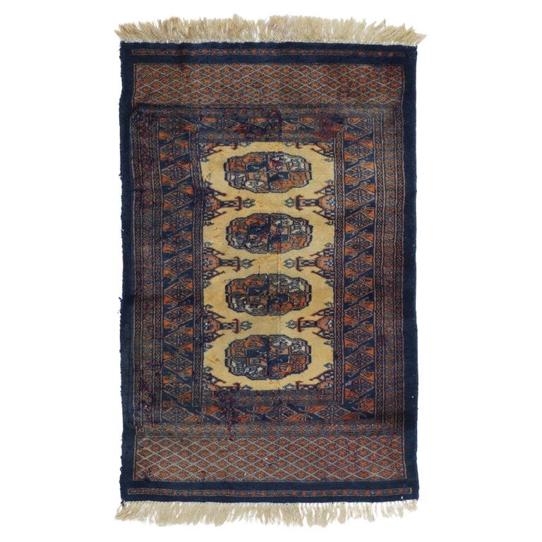 Vintage Bokhara Rug For Sale at 1stDibs
