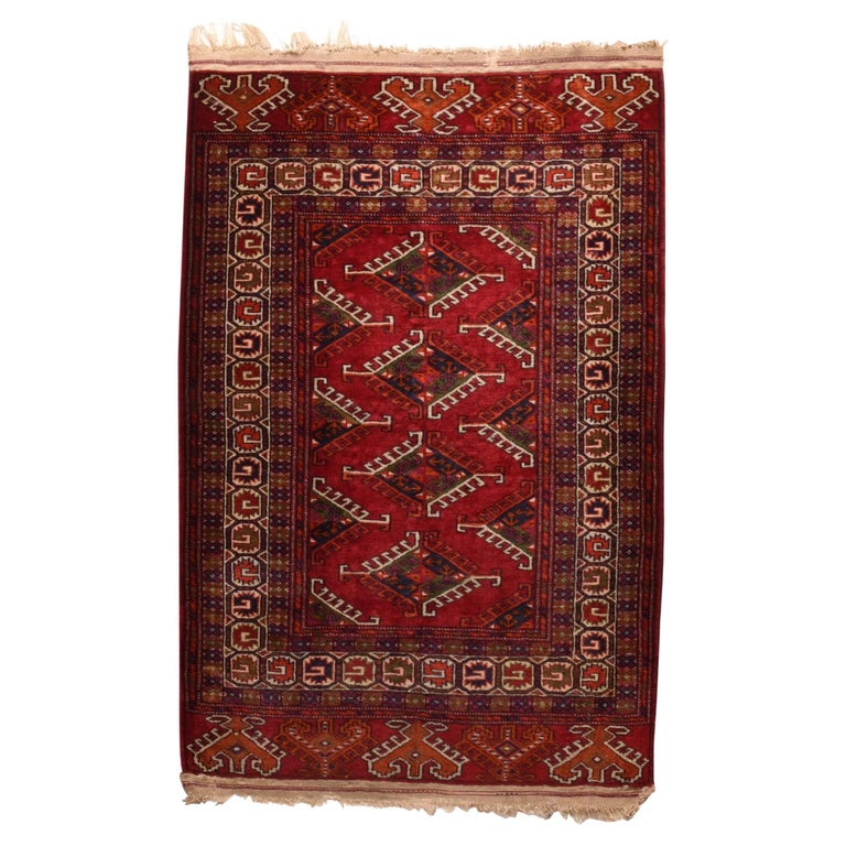 Vintage Bokhara Rug For Sale at 1stDibs